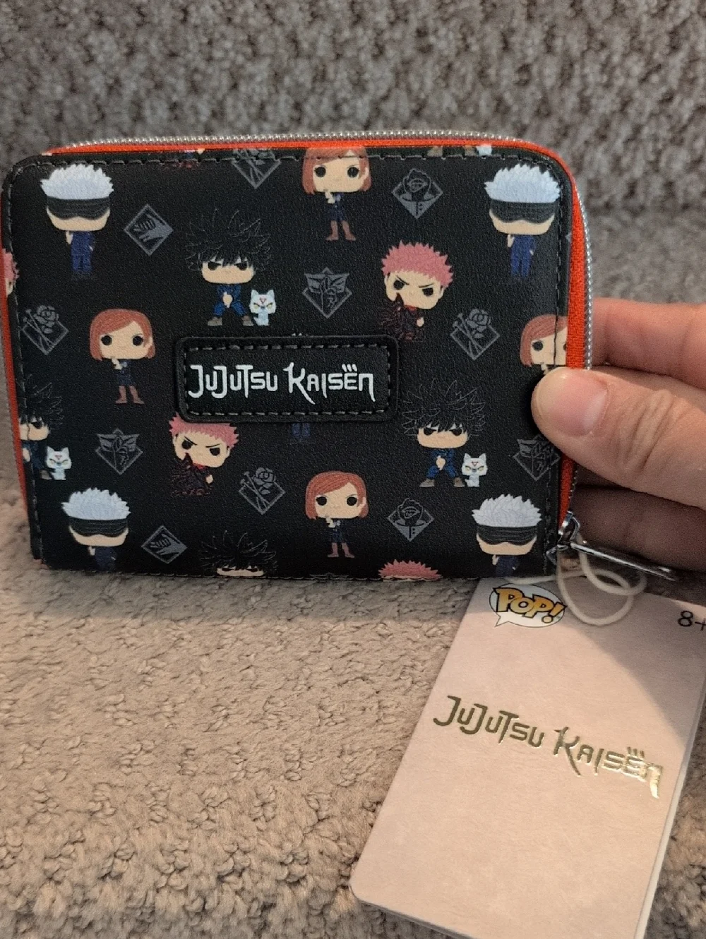 Funko Jujutsu Kaisen AOP Wallet NWT